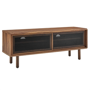 Modway Kurtis Modern MDF and Particleboard TV Stand for TVs up to 52&quot in Walnut
