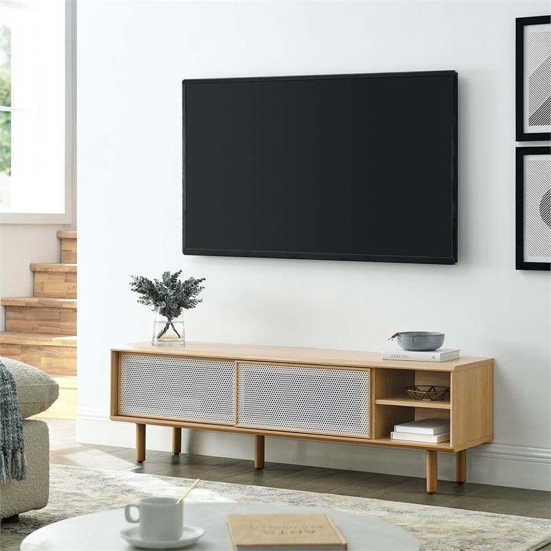 Modway Kurtis Modern MDF and Particleboard TV Stand for TVs up to 65