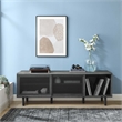 Modway Kurtis MDF Particleboard TV and Record Stand for TVs up to 65