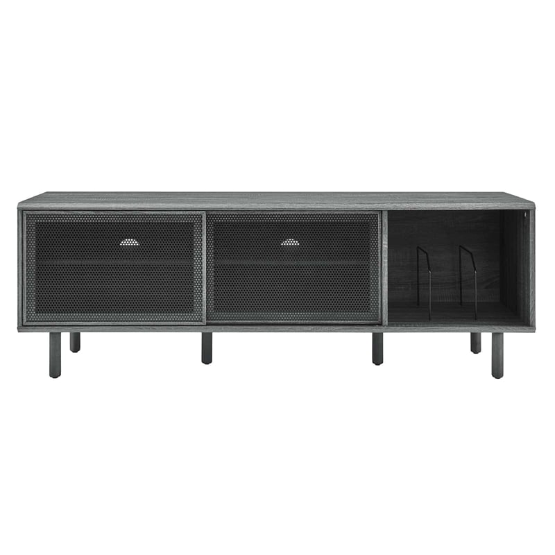 Modway Kurtis MDF Particleboard TV and Record Stand for TVs up to 65