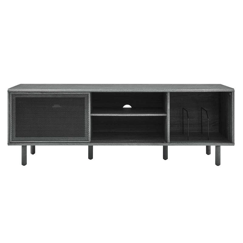 Modway Kurtis MDF Particleboard TV and Record Stand for TVs up to 65