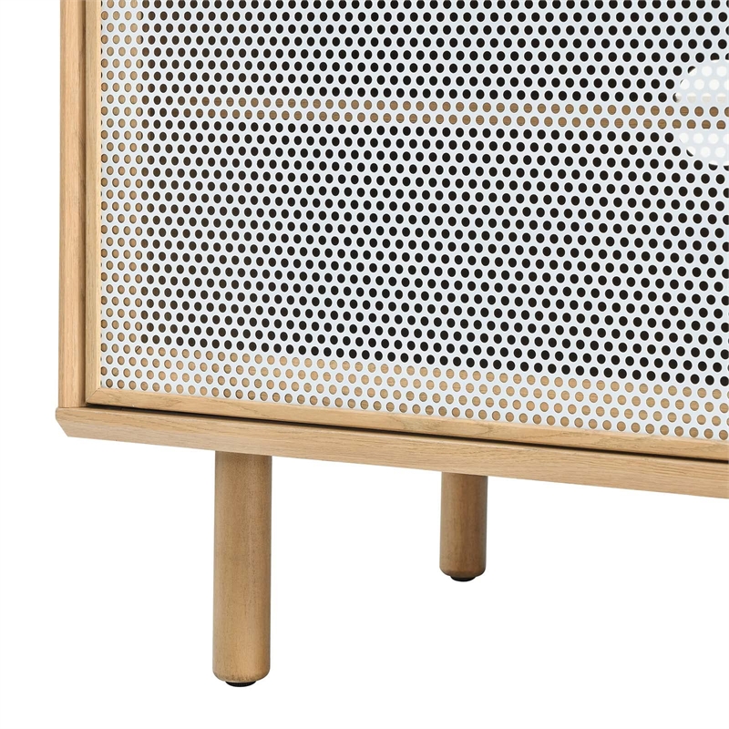 Modway Kurtis MDF Particleboard TV and Record Stand for TVs up to 65