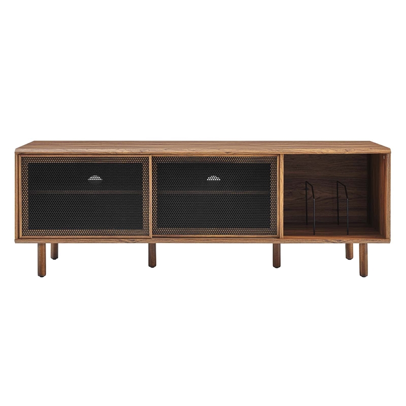 Modway Kurtis MDF Particleboard TV and Record Stand for TVs up to 65