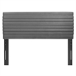 Modway Tranquil Modern Performance Velvet Full/Queen Headboard in Gray