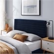 Modway Tranquil Performance Velvet Full/Queen Headboard in Midnight Blue