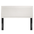 Modway Tranquil Performance Velvet Full/Queen Headboard in White