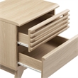 Modway Render Modern Particleboard Wood Nightstand in Oak Finish