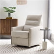 Modway Etta Upholstered Polyester Fabric Lounge Chair in Oatmeal