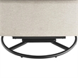 Modway Etta Upholstered Polyester Fabric Lounge Chair in Oatmeal