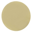 Modway Aliza Round Iron Metal & Marble Side Table in Brass and White