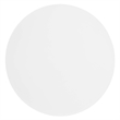 Modway Aliza Round Iron Metal and Marble Side Table in White