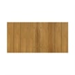 Modway Meadow Outdoor Teak Wood Coffee Table in Natural Taupe/Brown