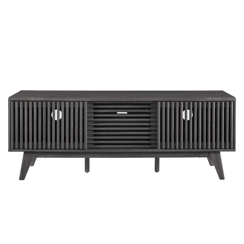 Modway Iterate Modern Wood TV Stand for TVs up to 65