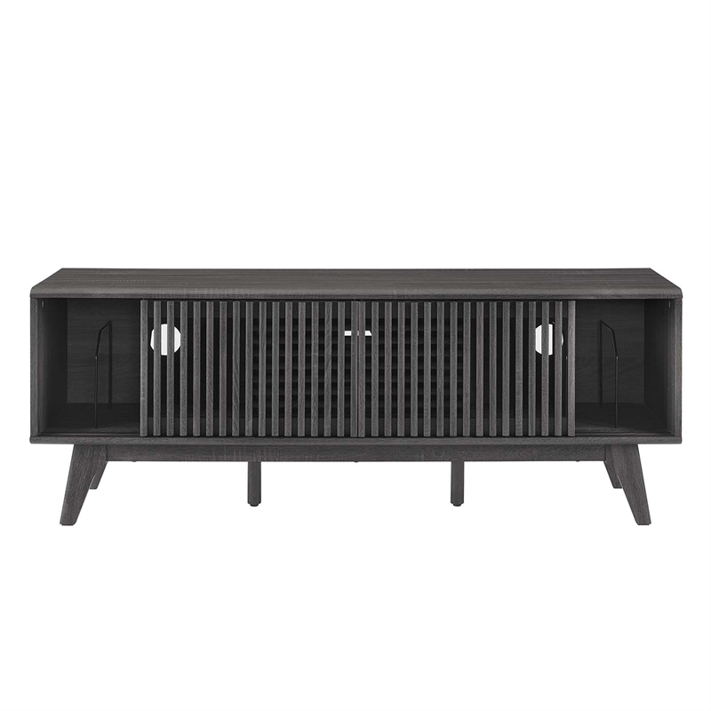 Modway Iterate Modern Wood TV Stand for TVs up to 65
