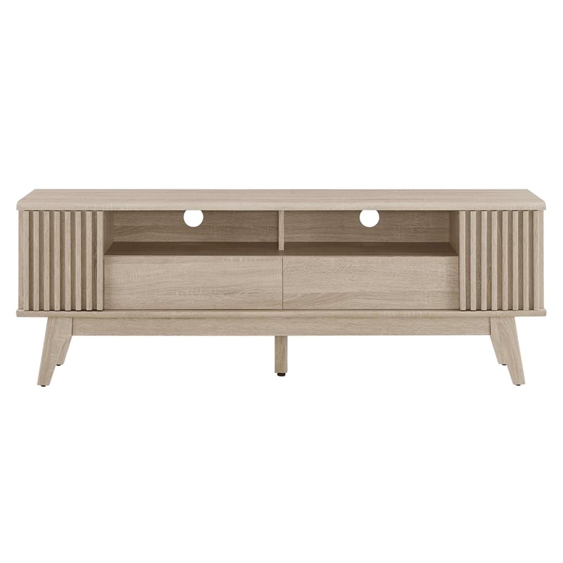 Modway Eudora Wood TV Stand for TVs up to 65