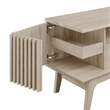 Modway Eudora Wood TV Stand for TVs up to 65