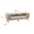 Modway Eudora Wood TV Stand for TVs up to 65