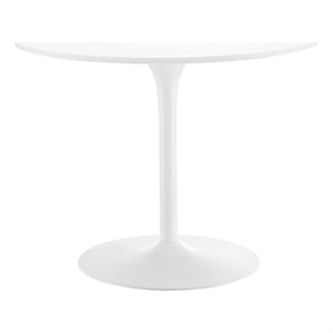 Pursuit 40&quot Dining Table in White White