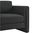 Modway Visible Upholstered Modern Boucle Fabric Armchair in Black