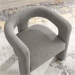 Modway Kayla Upholstered Modern Boucle Fabric Armchair in Light Gray