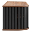 Modway Fortitude Wall-Mounted Wood TV Stand for TVs up to 70