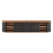 Modway Fortitude Wall-Mounted Wood TV Stand for TVs up to 70