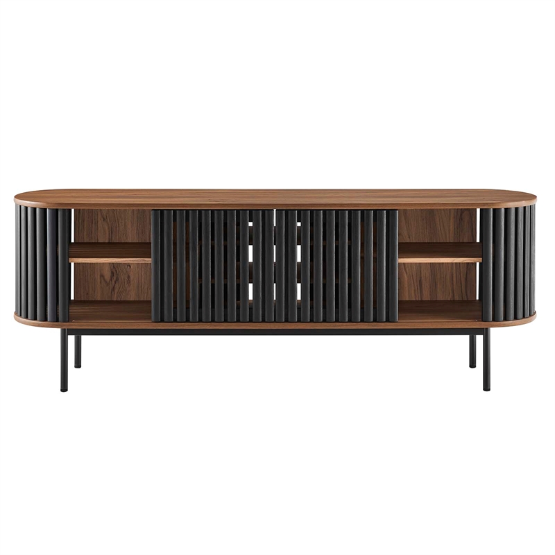 Modway Fortitude Wood TV Stand for TVs up to 78
