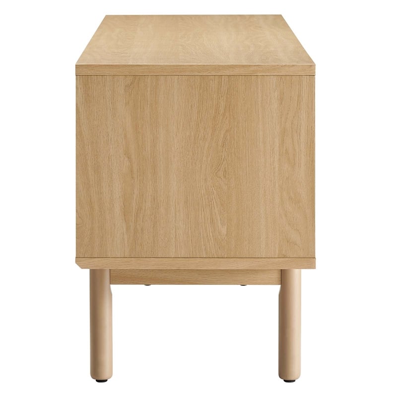 Modway Milo 1-Shelf Wood TV Stand for TVs up to 65