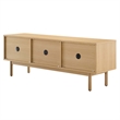 Modway Milo 1-Shelf Wood TV Stand for TVs up to 65