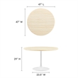 Modway Lippa 48
