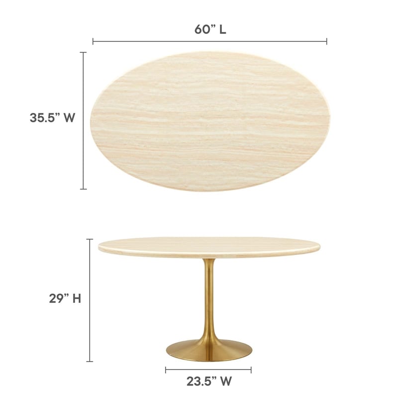 Modway Lippa 60
