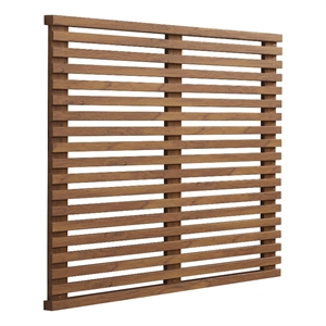 Modway Render Wall Mount Modern Wood Twin Headboard in Walnut