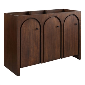 Appia 48&quot Bathroom Vanity Cabinet (Sink Basin Not Included) in Walnut
