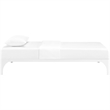 Ollie Twin Bed Frame in White