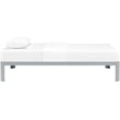 Corinne Twin Bed Frame in Gray