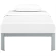 Corinne Twin Bed Frame in Gray