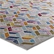 Laleh Geometric Mosaic 4x6 Area Rug in Multicolored