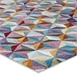 Arisa Geometric Hexagon Mosaic 8x10 Area Rug in Multicolored