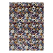Arisa Geometric Hexagon Mosaic 8x10 Area Rug in Multicolored