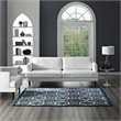 Rustic Vintage Moroccan Trellis 5x8 Area Rug
