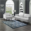 Rustic Vintage Moroccan Trellis 8x10 Area Rug