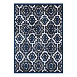 Rustic Vintage Moroccan Trellis 8x10 Area Rug