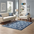Rustic Vintage Moroccan Trellis 5x8 Area Rug