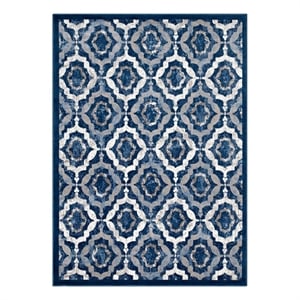 Rustic Vintage Moroccan Trellis 5x8 Area Rug