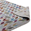 Gemma Chevron Mosaic 4x6 Area Rug in Multicolored