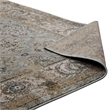 Distressed Vintage Floral Lattice 5x8 Area Rug