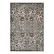 Distressed Vintage Floral Lattice 5x8 Area Rug