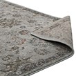 Distressed Vintage Floral Lattice 5x8 Area Rug