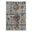 Distressed Moroccan Tribal Abstract Diamond 5x8 Area Rug