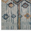 Distressed Moroccan Tribal Abstract Diamond 5x8 Area Rug
